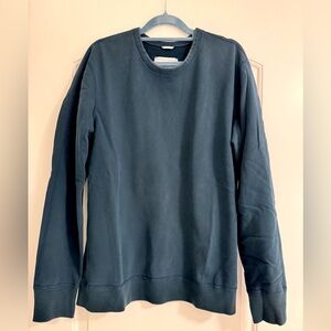 Reigning Champ Men's Deep Blue Crewneck Sweater